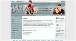Desktop Screenshot of gilcreasemedicalgroup.com